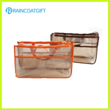 Organisateur transparent de sac cosmétique de voyage d&#39;insertion de PVC transparent d&#39;insertion Rbc-036